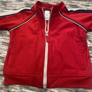Old Navy 12-18 month toddler Boy Red spring jacket